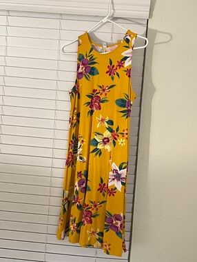 Old Navy Yellow Floral Top
